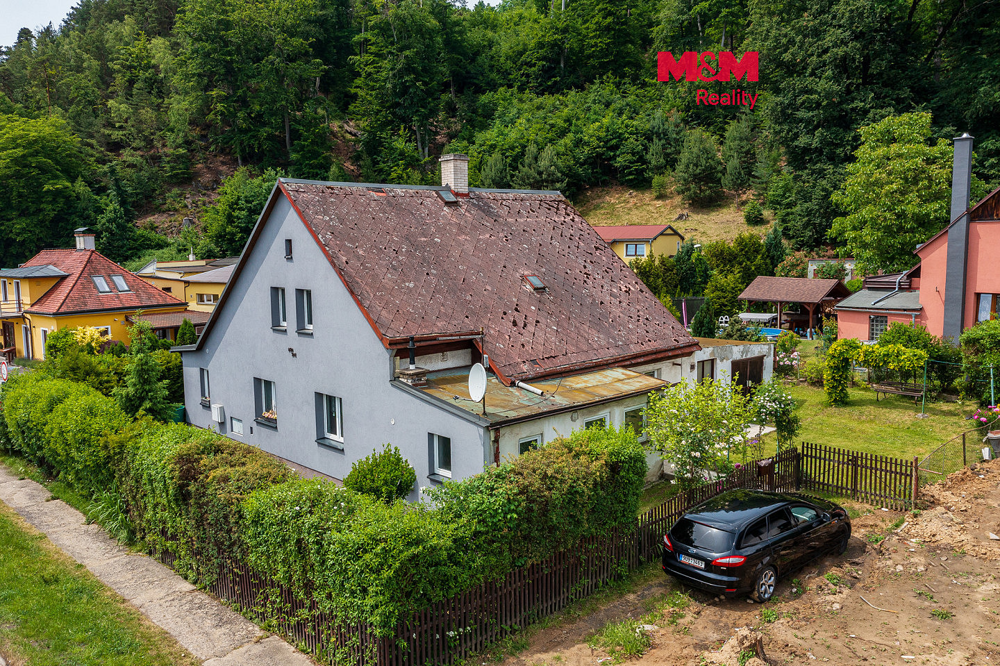 Prodej 1/2 podílu rodinného domu, 107 m², Děčín, ul. Kamenická