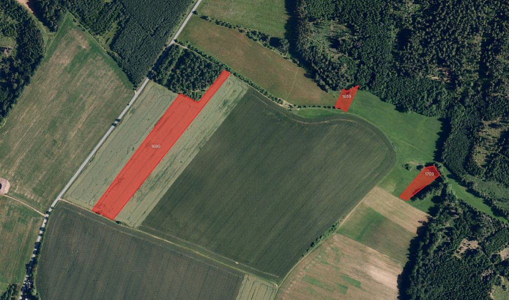 Prodej pole 124 740 m², Rapotice – náhled fotky 4