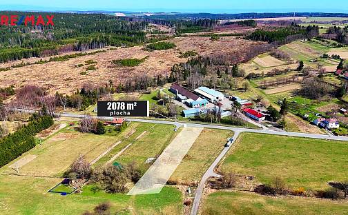 Prodej stavebního pozemku 2 078 m², Benešov, okres Blansko