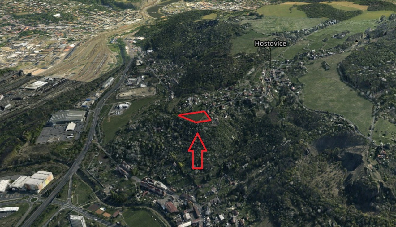 Prodej stavebního pozemku 5 240 m² – pohled 5