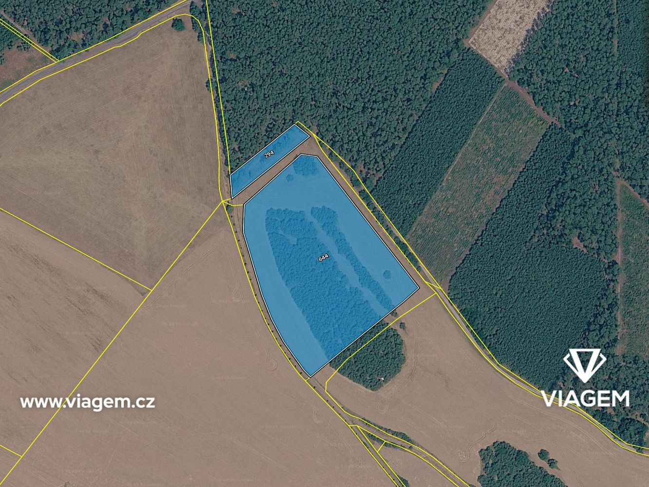 Prodej pole 6 651 m² — photo 4