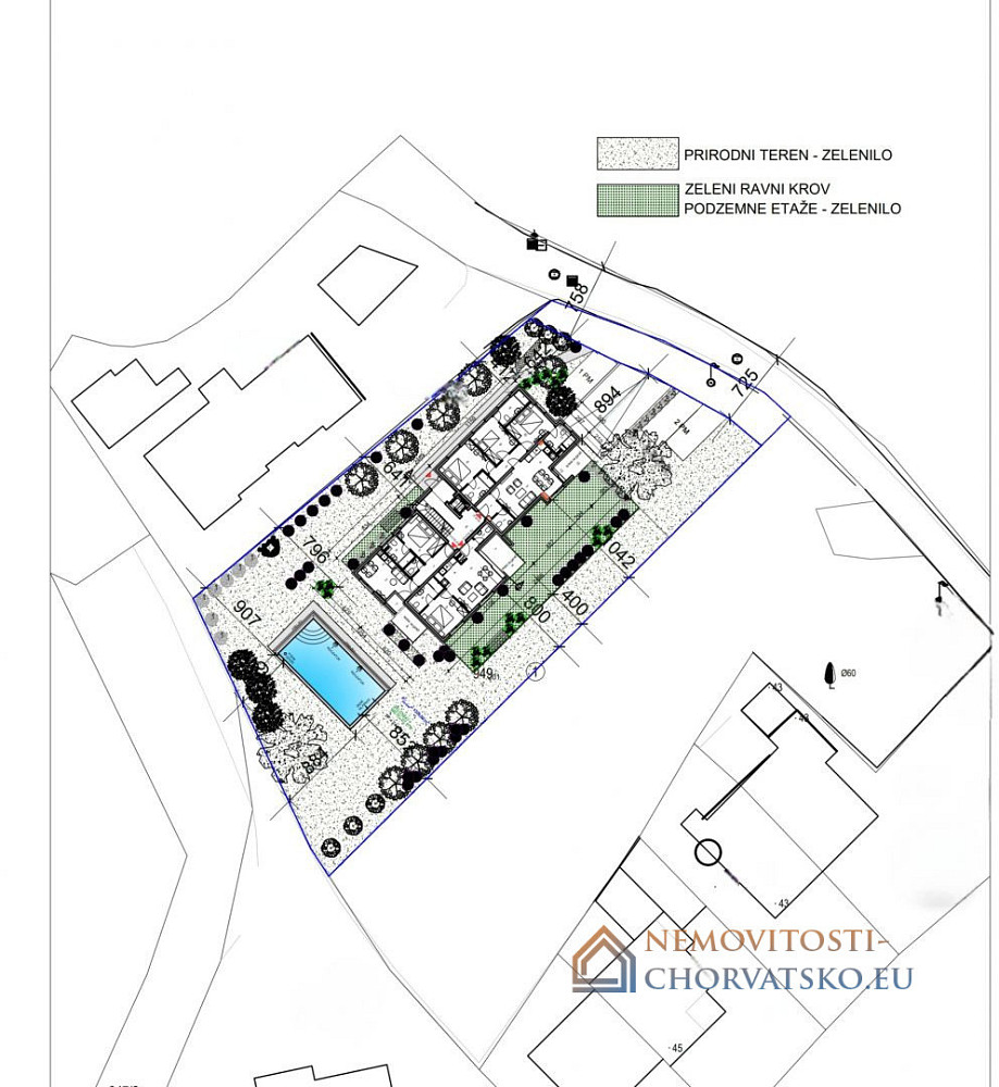 Prodej stavebního pozemku 1 400 m² - Ansicht 2