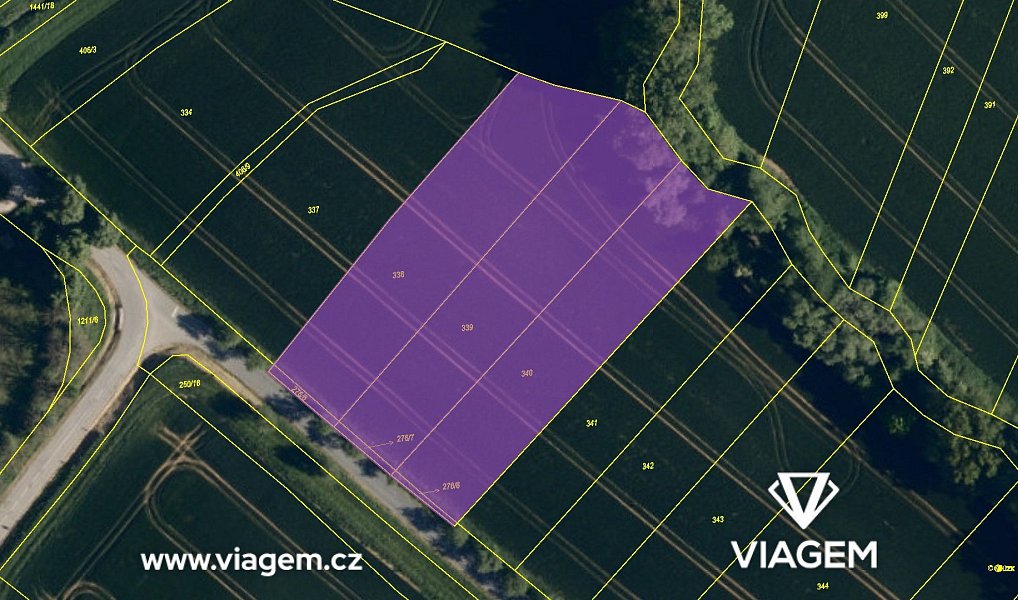 Prodej pole 1 328 m², Kroměříž – náhled fotky 4
