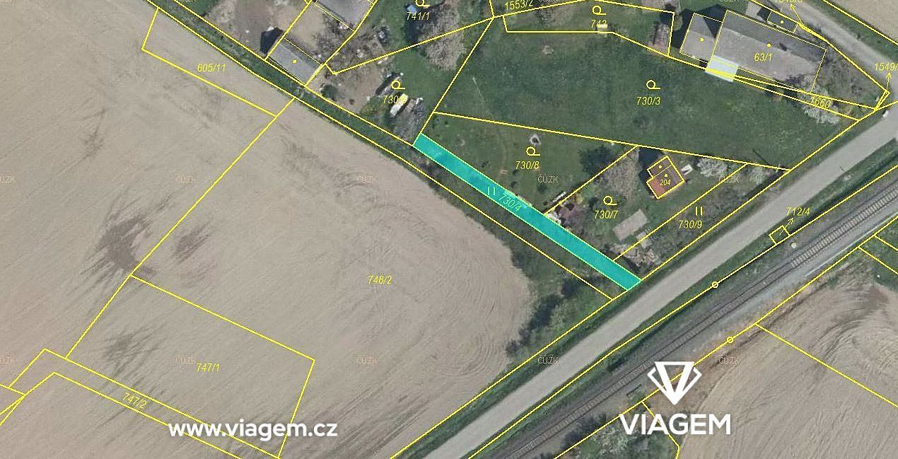 Prodej zahrady 480 m²