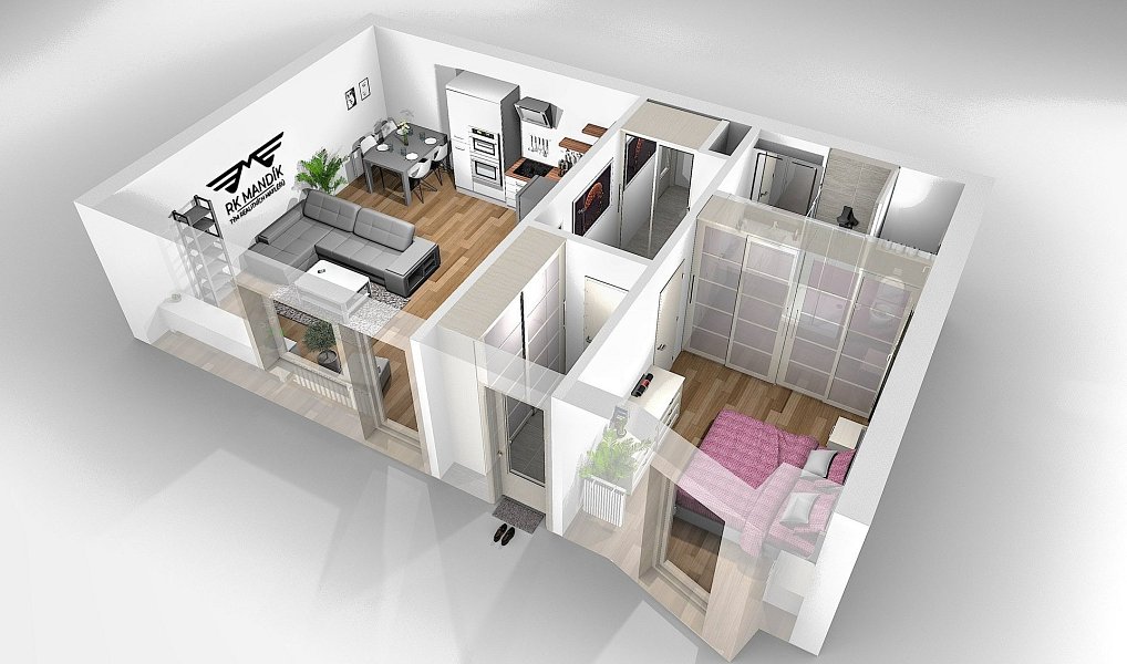 Prodej bytu 2+kk 59 m², Říčany – náhled fotky 15
