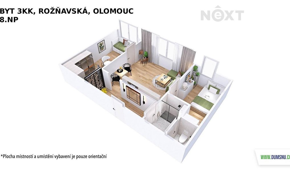 Prodej bytu 3+kk 43 m², Olomouc – náhled fotky 17