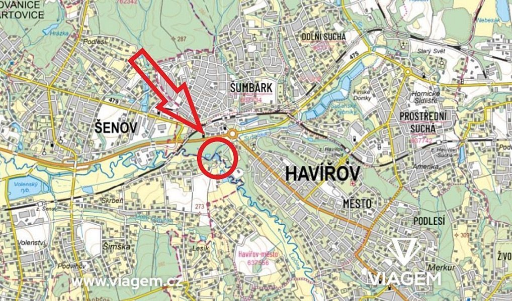 Prodej zahrady 1 841 m², Šenov – náhled fotky 3