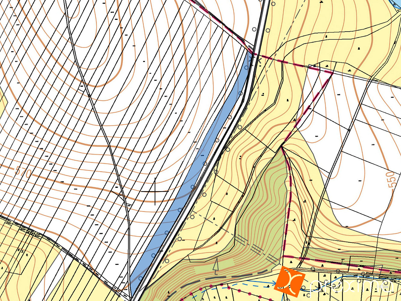 Prodej pole 1 614 m² — photo 3