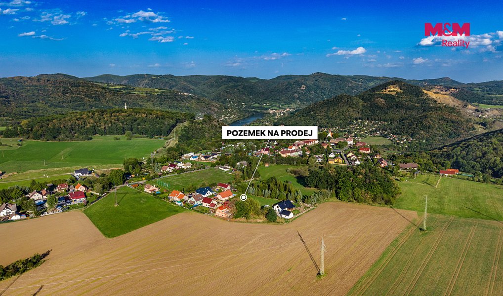Prodej stavebního pozemku 1 067 m², Řehlovice – náhled fotky 5