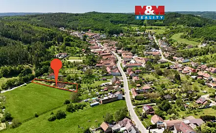 Prodej stavebního pozemku 1 631 m², Sentice, okres Brno-venkov