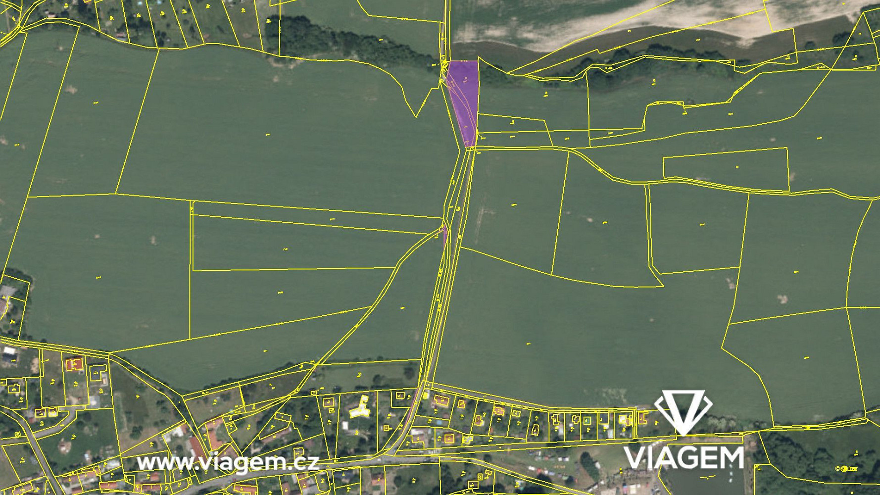 Prodej pole 1 343 m² – fotografie 4