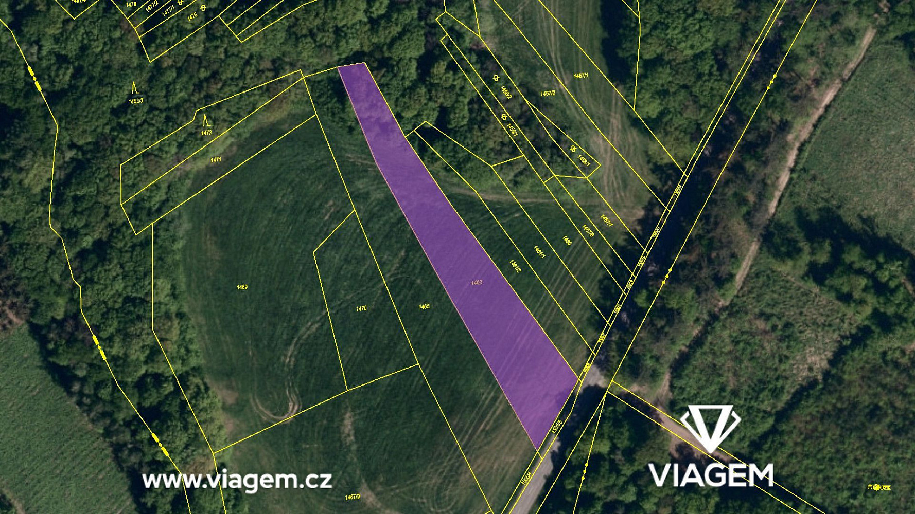 Prodej pole 1 352 m² – fotografie 4