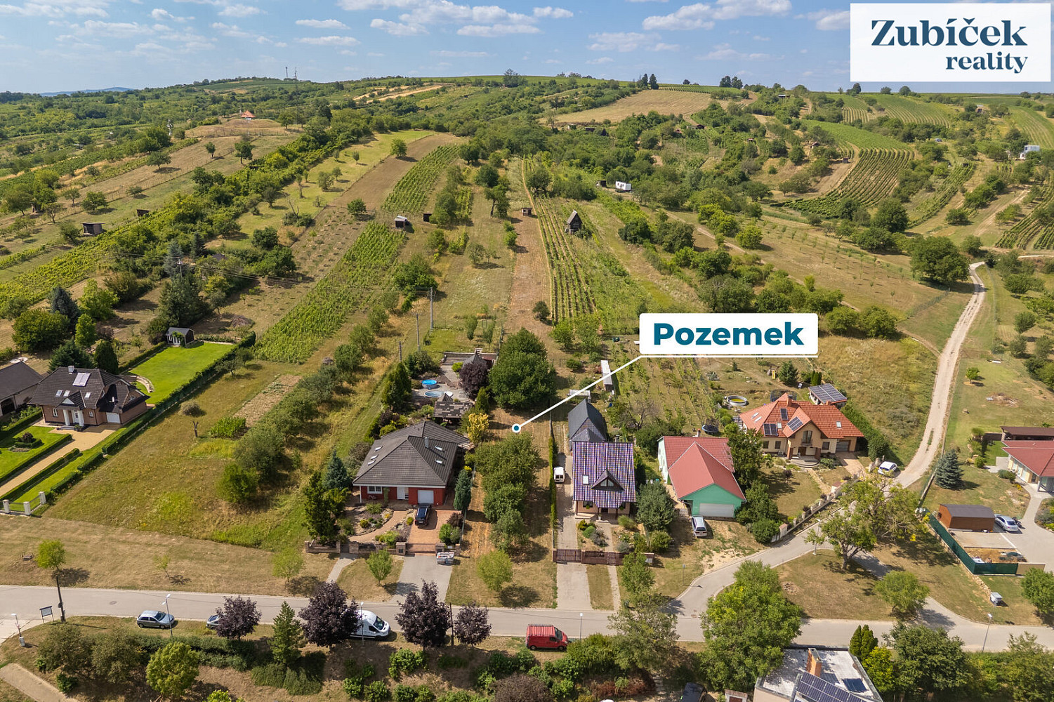Prodej stavebního pozemku 2 654 m²