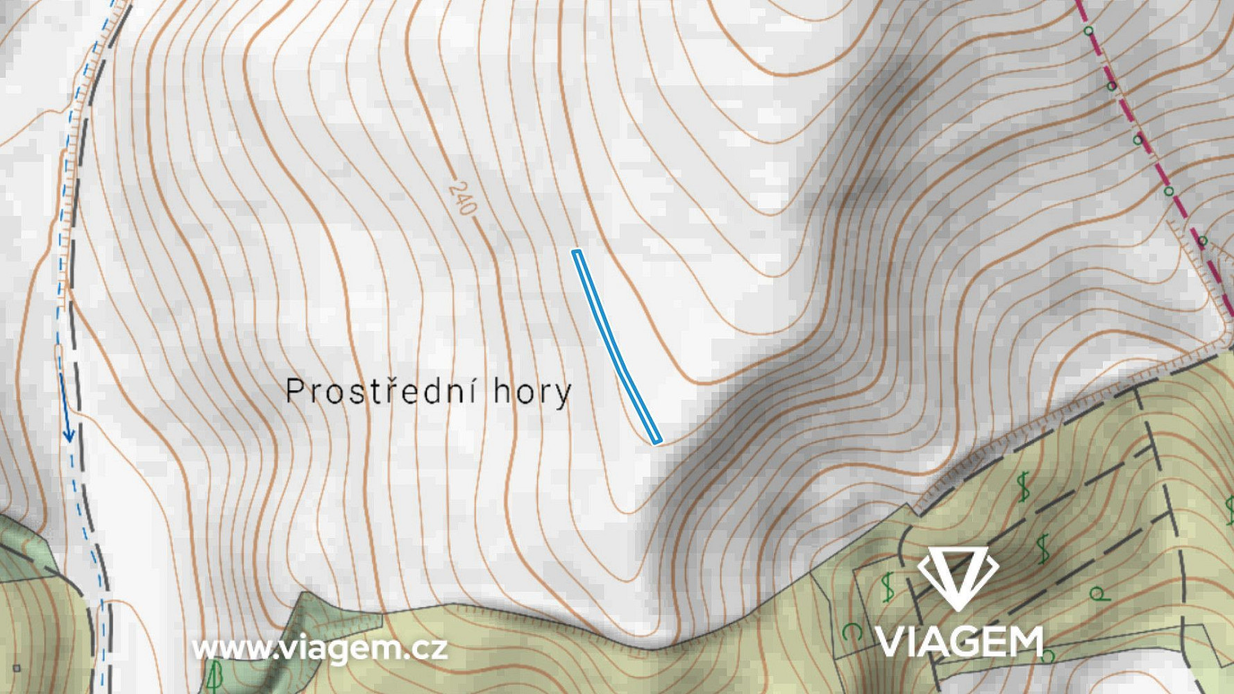 Prodej pole 468 m² – fotografie 3