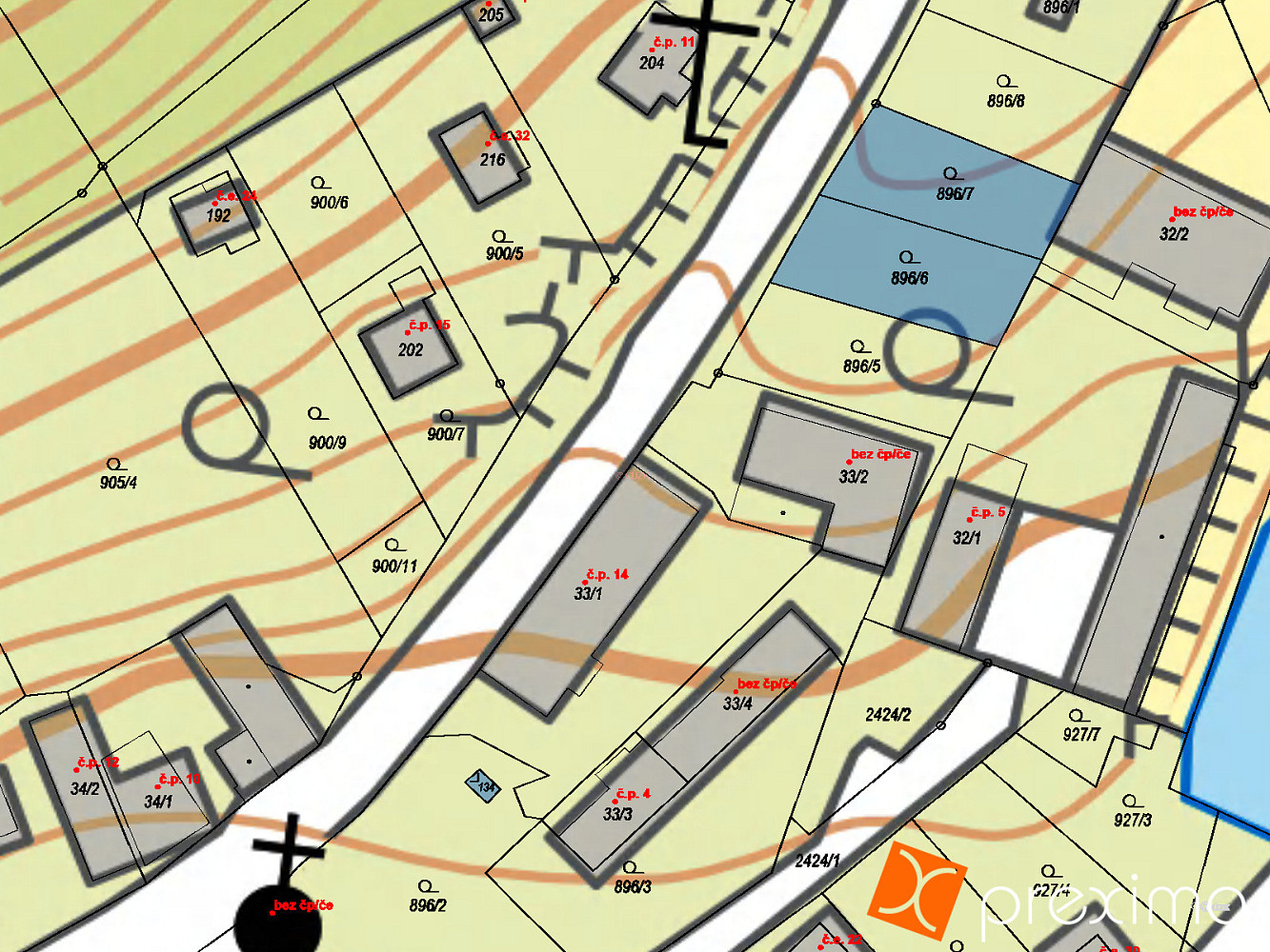 Prodej stavebního pozemku 272 m² — photo 3