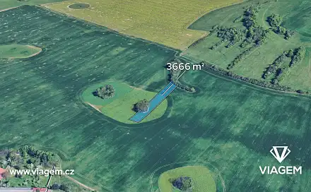 Prodej pole 1 833 m², Blansko