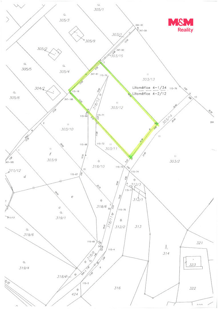 Prodej zahrady 976 m² – fotografie 2