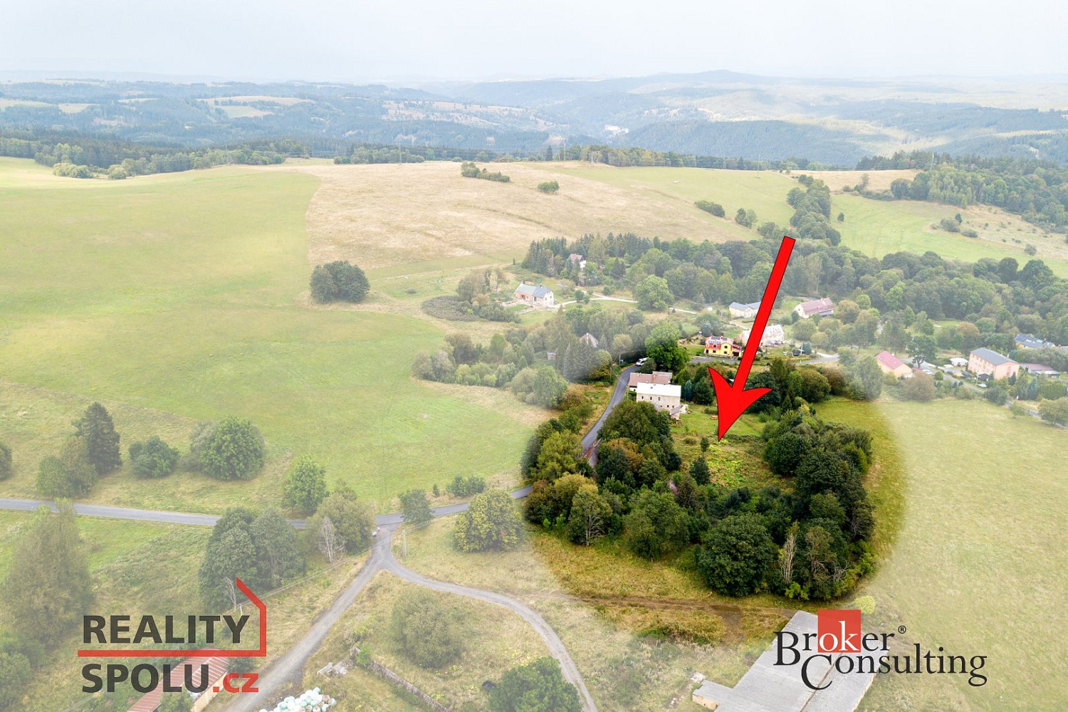 Prodej pozemku 1 949 m² – pohled 3