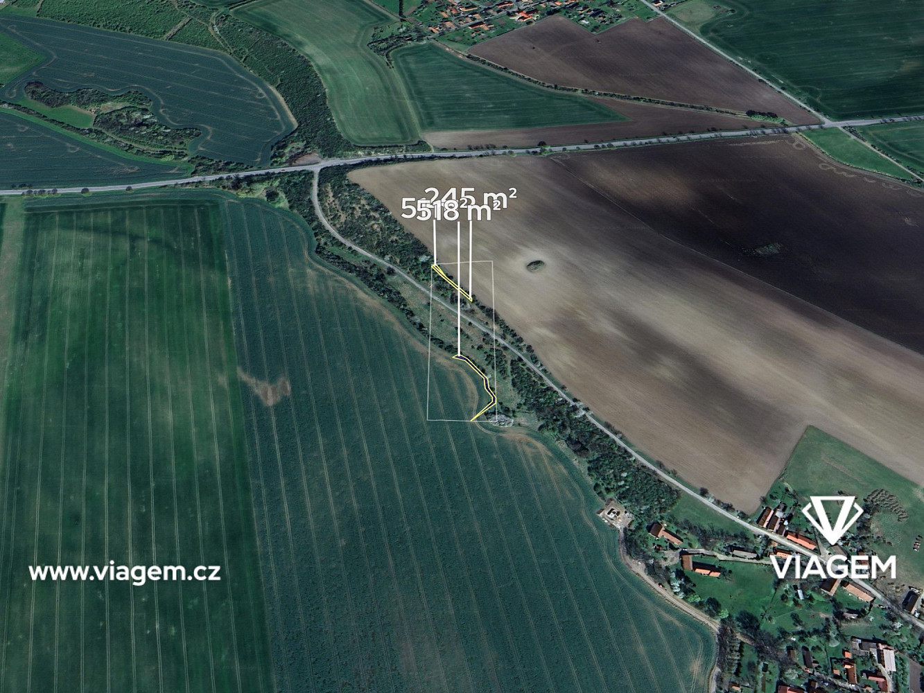 Prodej pole 296 m²