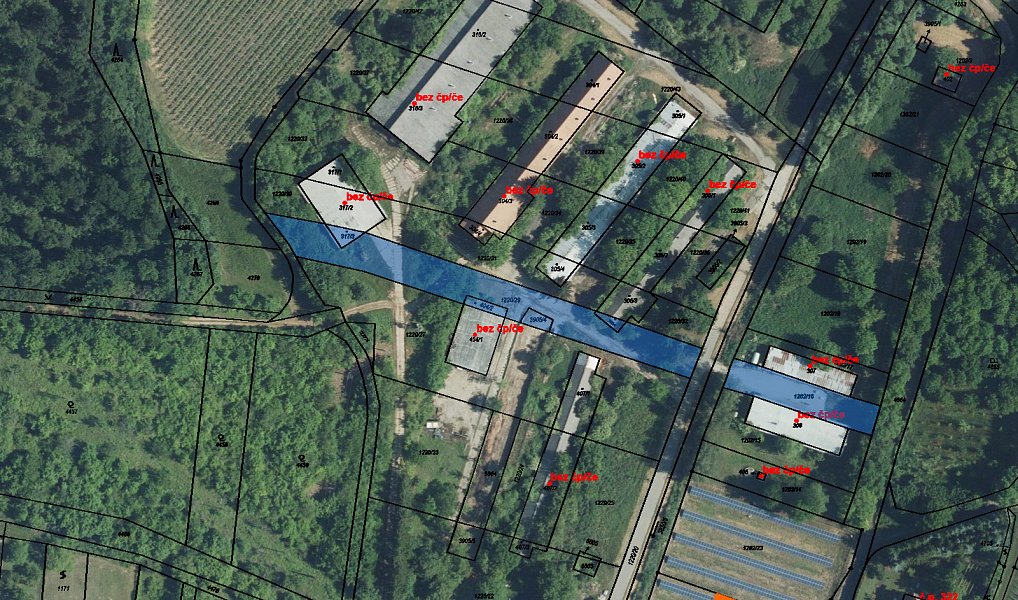 Prodej komerčního pozemku 1 673 m², Němčičky – fotka 1 z 3