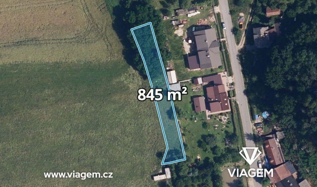 Prodej zahrady, 316 m², Šumperk, Bludov