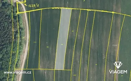 Prodej pole 933 m², Kudlovice, okres Uherské Hradiště