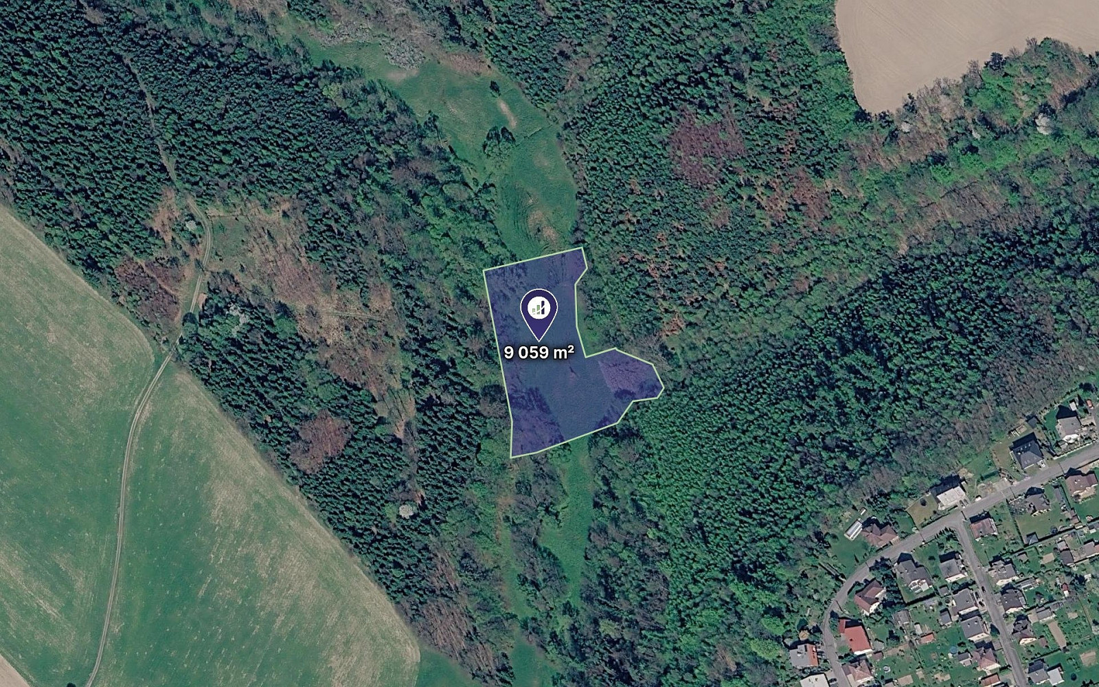 Prodej louky 9 059 m²