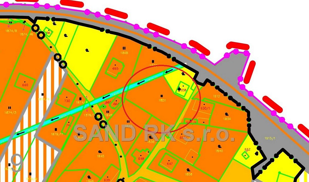 Prodej stavebního pozemku 1 116 m², Trhanov – náhled fotky 17