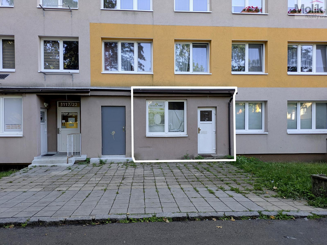 Prodej obchodních prostor 39 m²