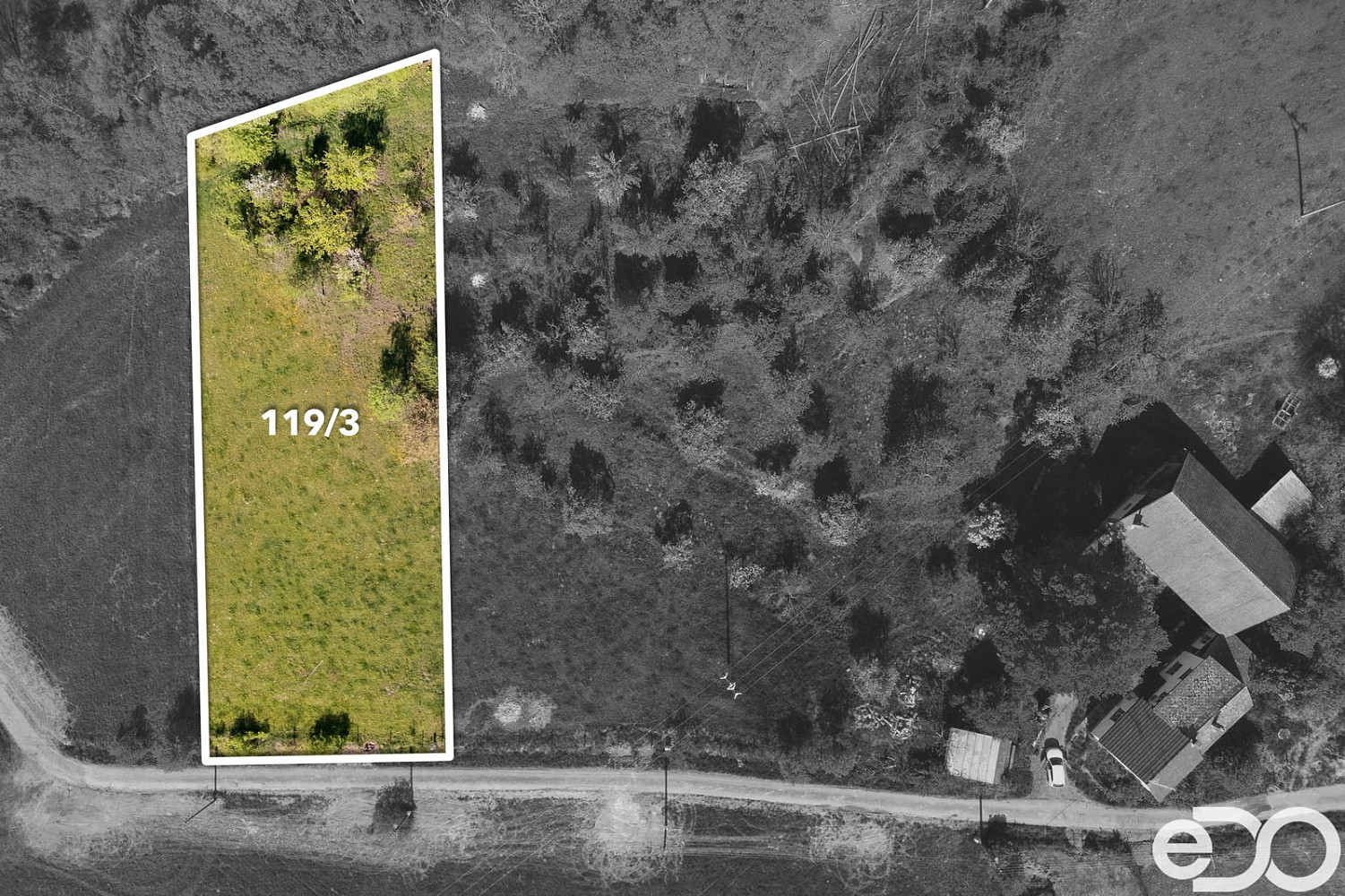 Prodej stavebního pozemku 2 538 m² – fotografie 4