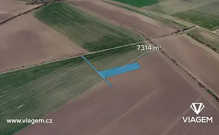 Prodej pole 471 m², Třibřichy, okres Chrudim