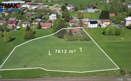 Prodej stavebního pozemku 7 612 m², U Splavu, Nová Paka, okres Jičín