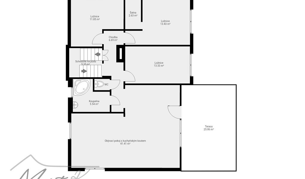 Prodej chaty/chalupy 197 m² s pozemkem 935 m², Maršovice – náhled fotky 22
