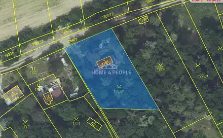 Prodej pozemku 1 285 m², Praha 5 - Lipence