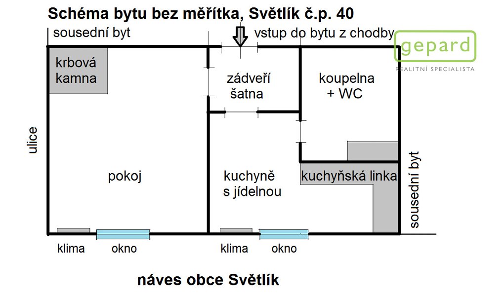 Prodej bytu 1+1 39 m², Světlík – náhled fotky 20