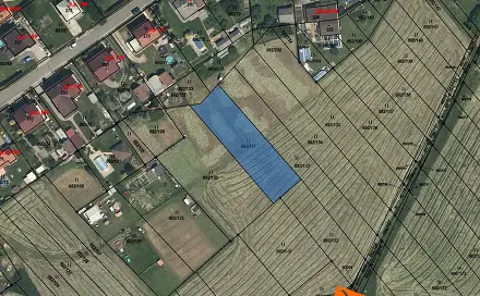 Prodej stavebního pozemku 992 m², Sruby, okres Ústí nad Orlicí