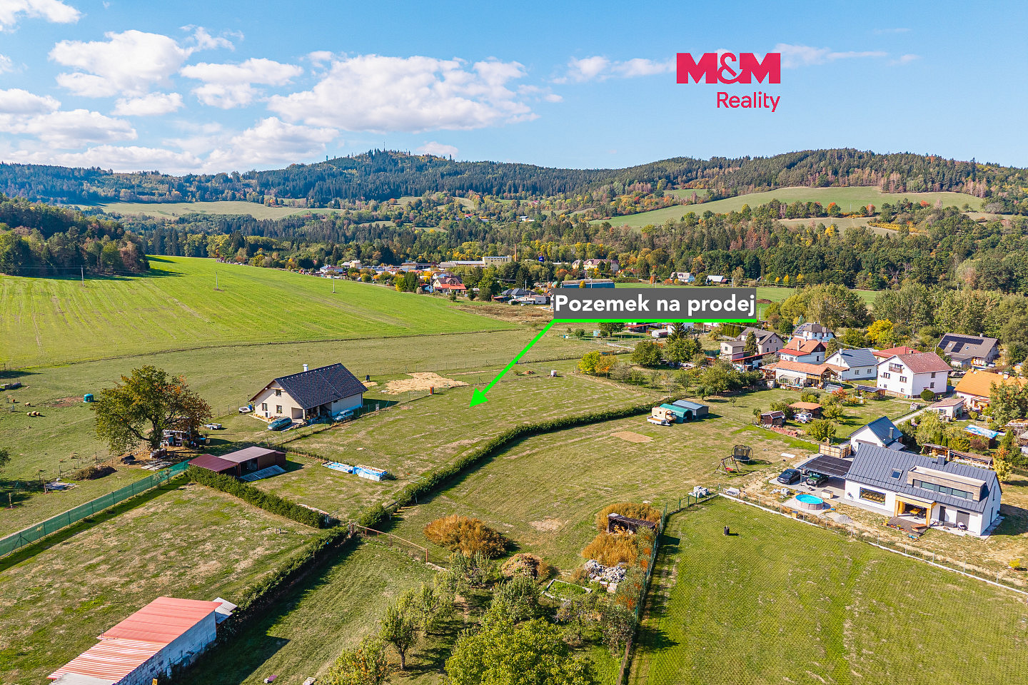 Prodej stavebního pozemku 4 010 m²