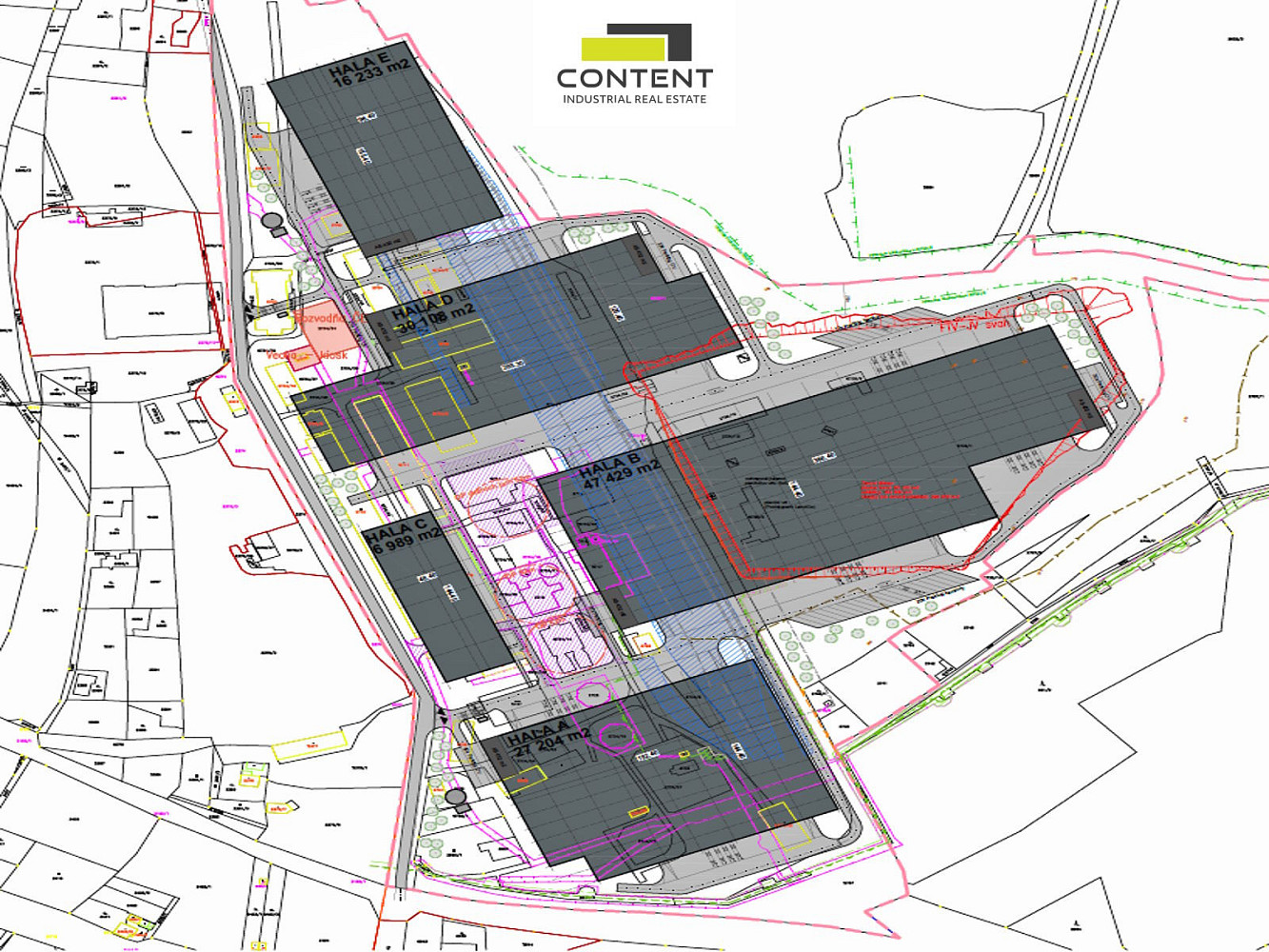 Pronájem výrobních prostor 16 200 m² – pohled 6