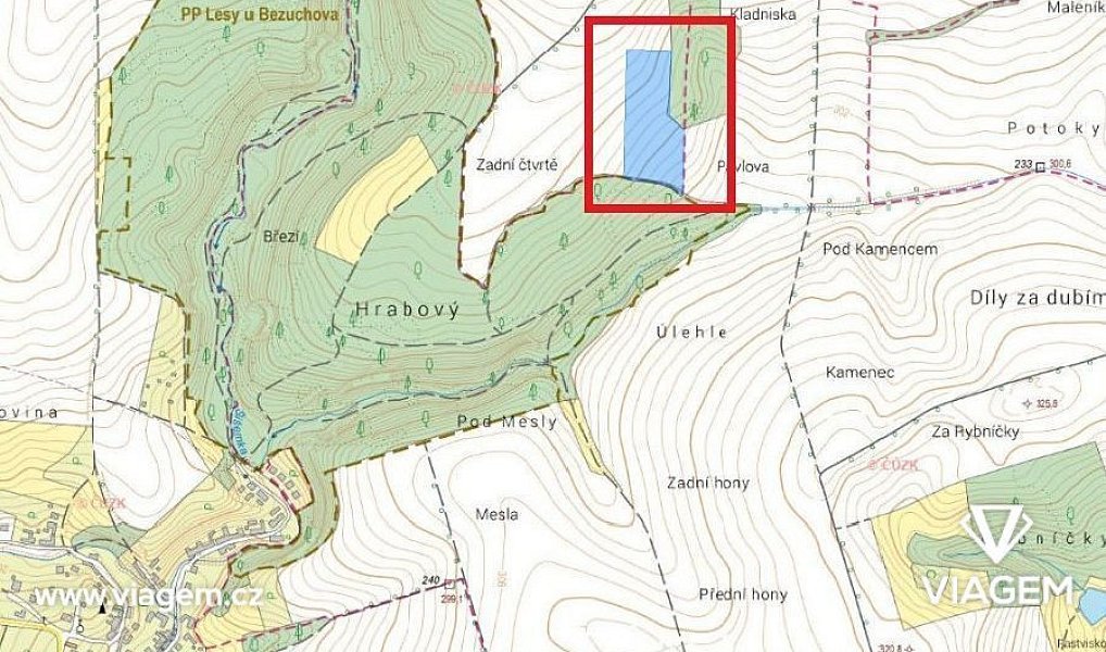 Prodej pole 3 817 m², Kladníky – náhled fotky 4
