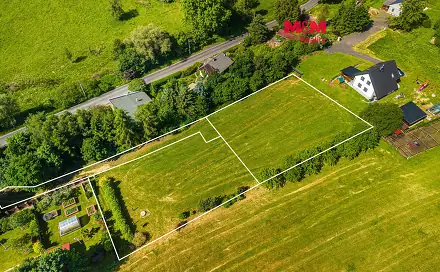 Prodej stavebního pozemku 3 456 m², Chrastava - Horní Vítkov, okres Liberec