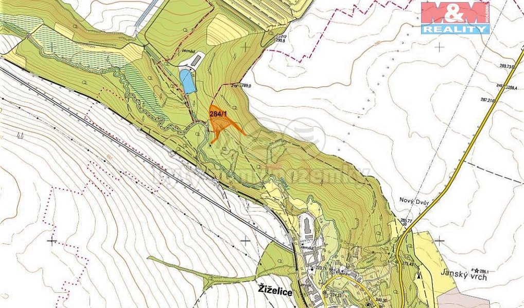 Prodej lesa 10 077 m², Žiželice – náhled fotky 5