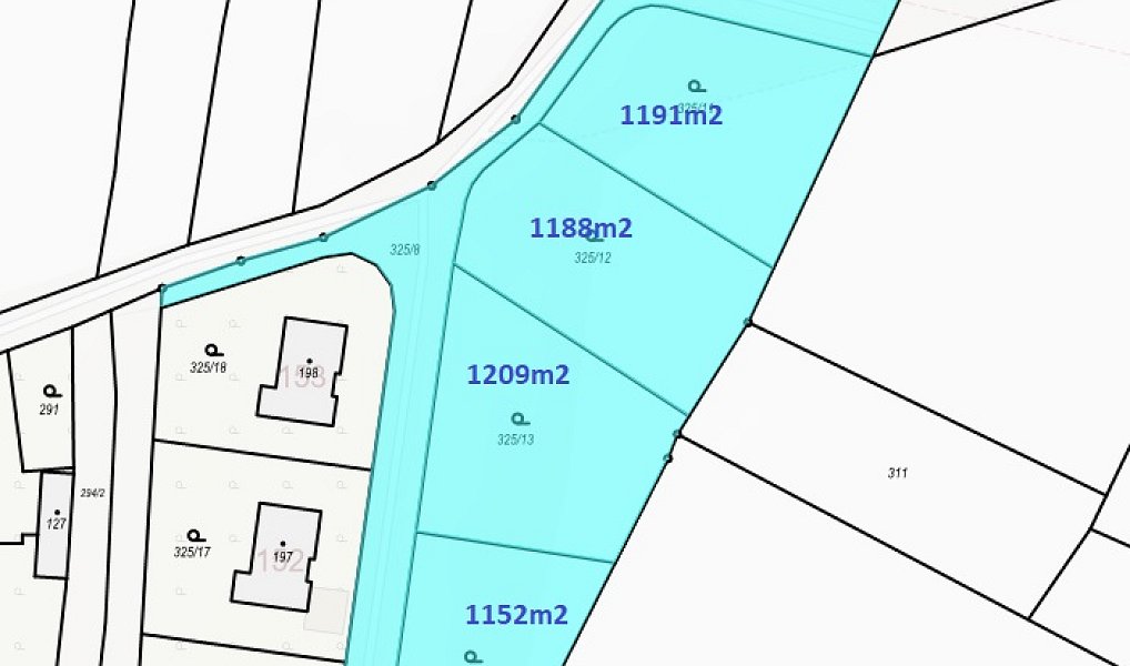 Prodej stavebního pozemku 1 200 m², Škvorec – náhled fotky 8
