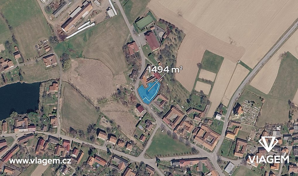 Prodej zahrady 164 m², Černovice – náhled fotky 2