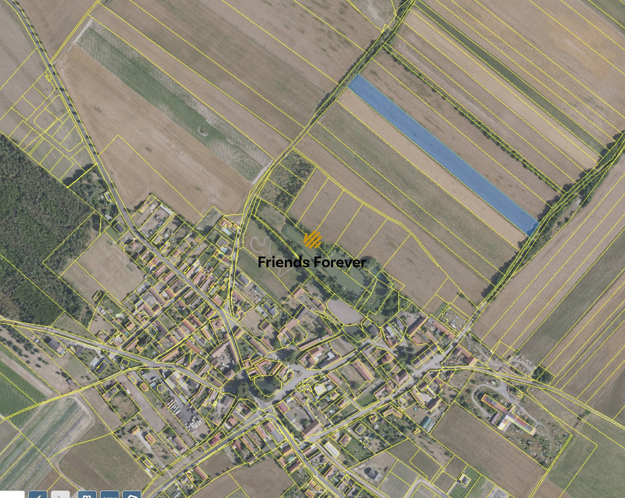Prodej pole 11 434 m² – pohled 3