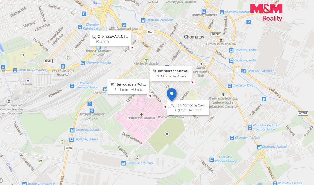 Pronájem kanceláře 22 m², Chomutov – náhled fotky 5