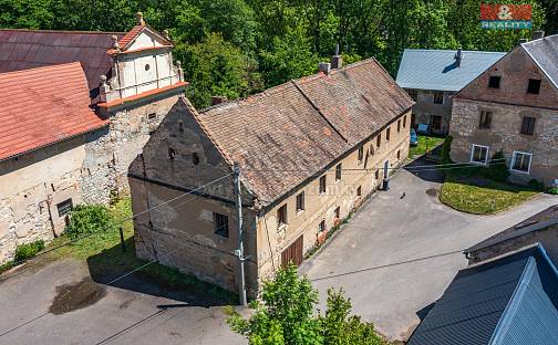 Prodej domu 53 m² s pozemkem 181 m², Býčkovice - Velký Újezd, okres Litoměřice