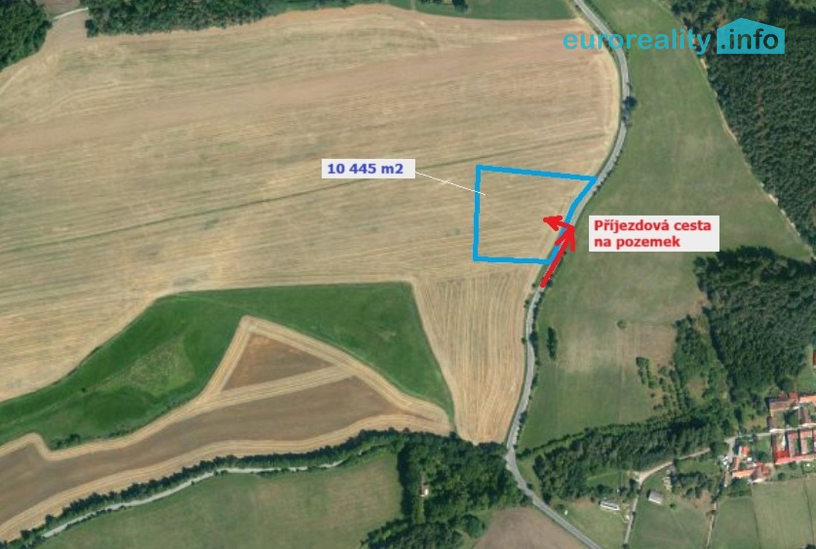 Prodej pole 10 445 m² – fotografie 2