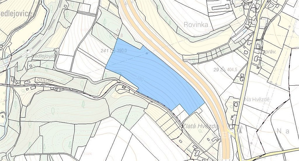 Prodej pole 54 118 m²