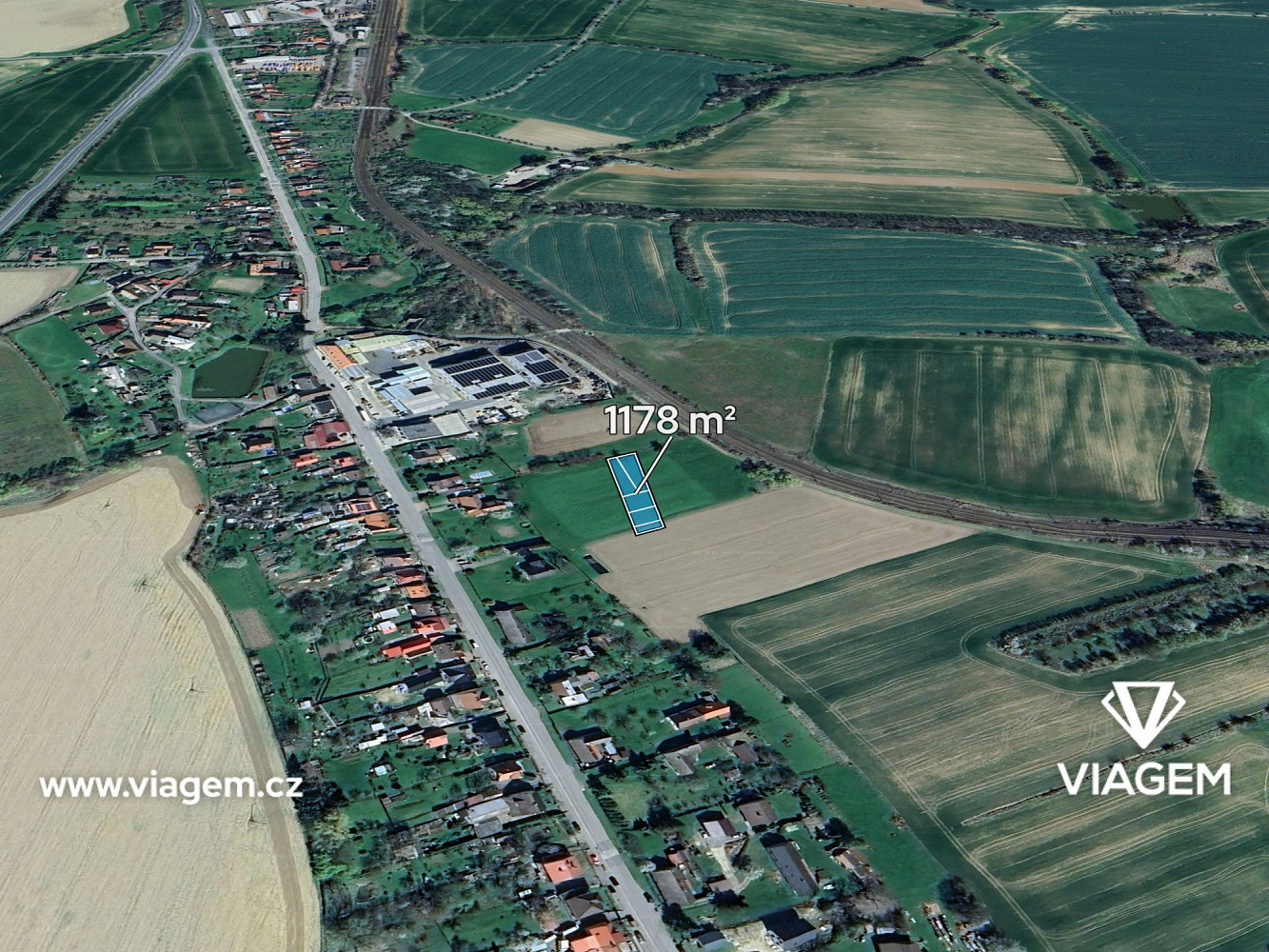 Prodej pole 1 178 m²