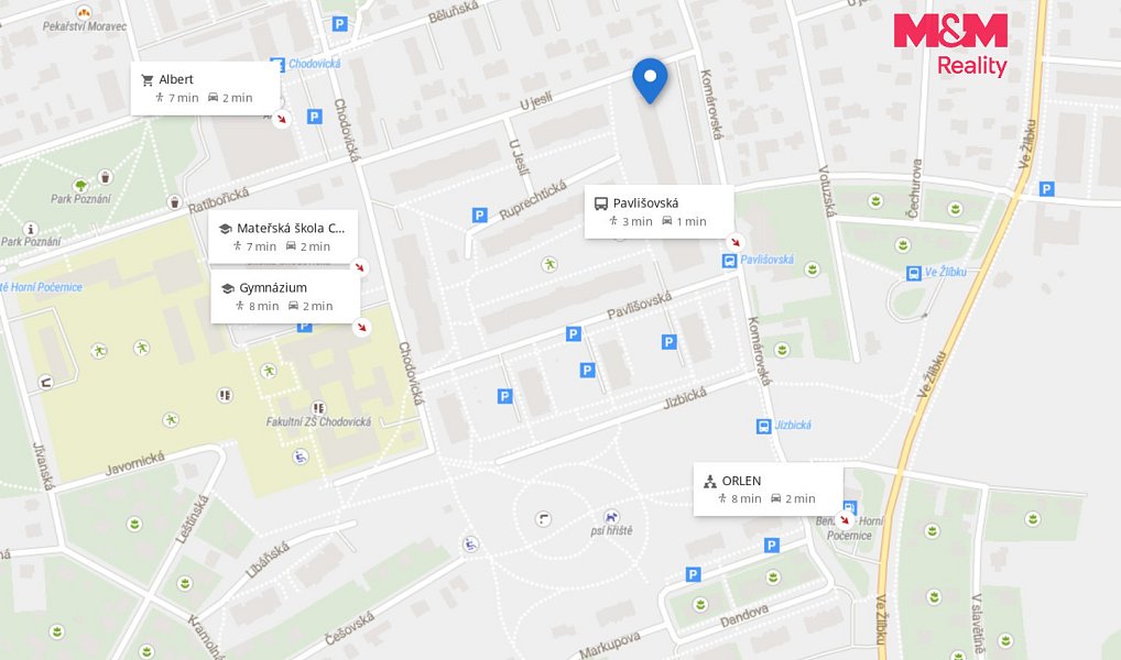Pronájem bytu 2+kk 49 m², Praha – náhled fotky 14